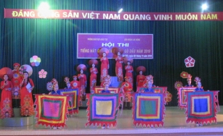Hội thi Tiếng hát giáo viên huyện Gò Dầu