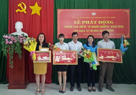 TP.Tây Ninh: Phát động Tháng cao điểm Vì người nghèo