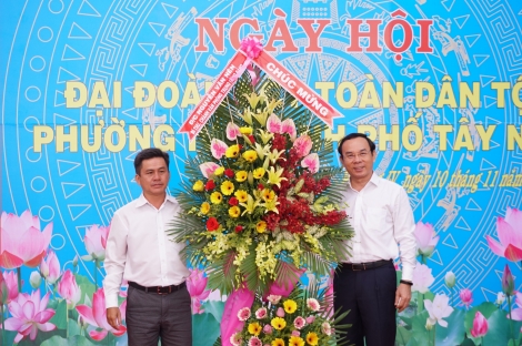 Phường IV tổ chức Ngày hội đại đoàn kết toàn dân tộc