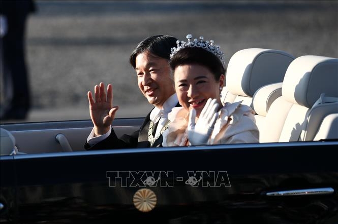 Lễ diễu hành sau đăng quang của Nhật hoàng Naruhito