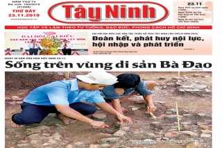 Điểm báo in Tây Ninh ngày 23.11.2019