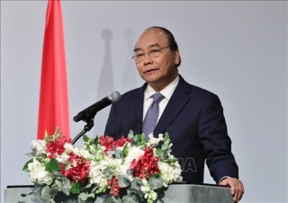Thủ tướng Nguyễn Xuân Phúc dự Diễn đàn Doanh nghiệp Việt Nam - Hàn Quốc