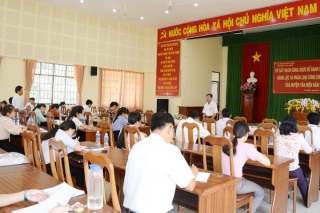 Tân Biên: Mạnh dạn thi tuyển, đổi mới đánh giá cán bộ công chức