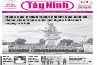 Điểm báo in Tây Ninh ngày 02.12.2019