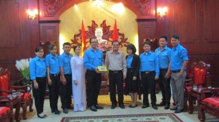 Phó Bí thư thường trực Tỉnh uỷ gặp mặt Đoàn đại biểu dự Đại hội đại biểu toàn quốc Hội LHTN Việt Nam