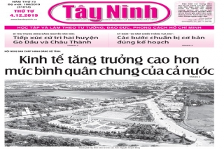 Điểm báo in Tây Ninh ngày 04.12.2019