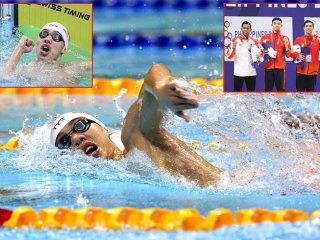 Phá kỷ lục SEA Games, Huy Hoàng ‘bơi’ thẳng đến Olympic 2020