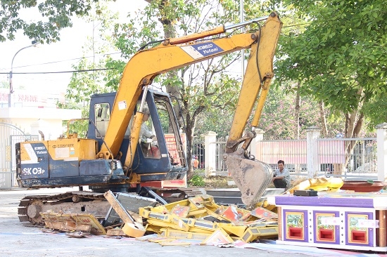 Châu Thành: Tiêu huỷ 8 máy bắn cá