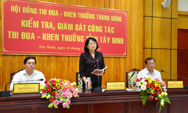 Tây Ninh có nhiều mô hình hay trong thực hiện công tác thi đua, khen thưởng