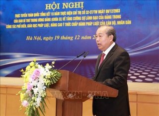 Phó Thủ tướng Thường trực Trương Hòa Bình: Đổi mới công tác phổ biến, giáo dục pháp luật