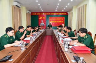 Đảng ủy BĐBP tỉnh tổ chức hội nghị phiên cuối năm 2019