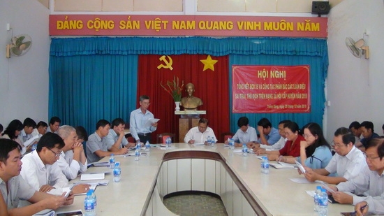 Ban Chỉ đạo 35 Trảng Bàng: tổng kết công tác năm 2019