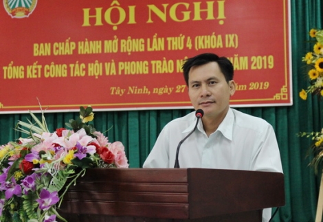 Hội Nông dân Tây Ninh tổng kết công tác Hội và phong trào nông dân năm 2019