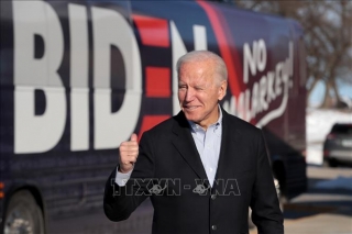 Bầu cử Mỹ 2020: Ông Joe Biden tiếp tục dẫn đầu danh sách ứng cử viên đảng Dân chủ