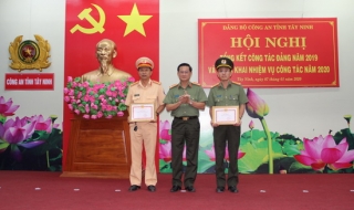Đảng ủy Công an Tây Ninh tổng kết công tác xây dựng Đảng năm 2019