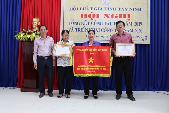 Hội Luật gia Tây Ninh tổng kết công tác Hội năm 2019