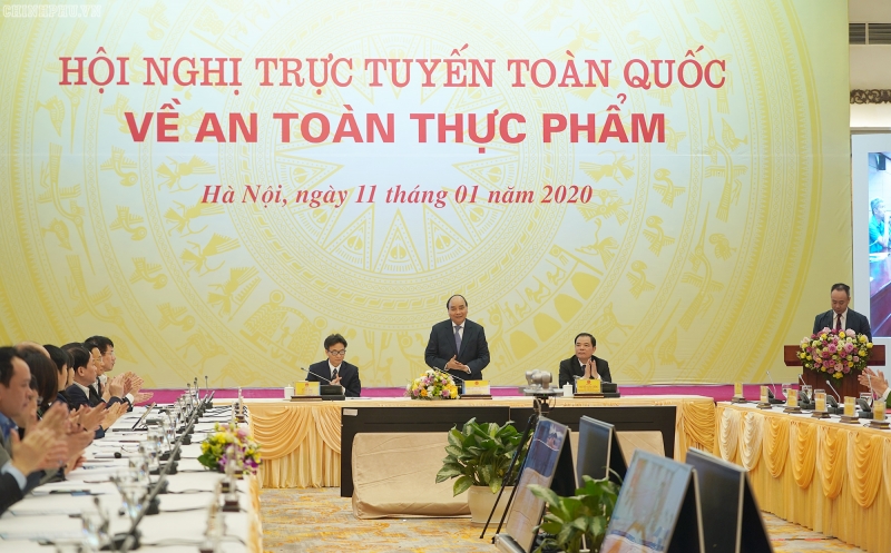 Hội nghị trực tuyến toàn quốc về an toàn thực phẩm