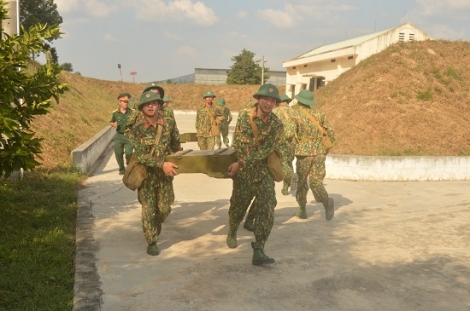 Kiểm tra công tác phòng, chống cháy nổ tại Sư đoàn 5