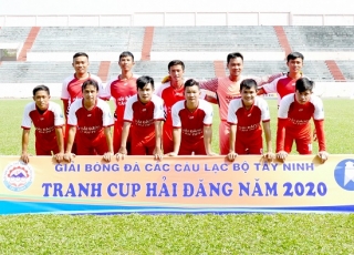 Kết thúc vòng loại Giải bóng đá các CLB tỉnh Tây Ninh – Cúp Hải Đăng năm 2020