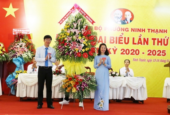 Phường Ninh Thạnh tổ chức Đại hội đại biểu lần thứ XIII, nhiệm kỳ 2020-2025