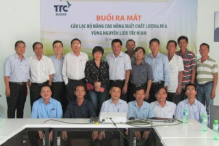 Ra mắt CLB nâng cao năng suất chất lượng mía vùng nguyên liệu Tây Ninh