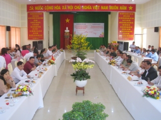 Tân Biên: Họp mặt mừng xuân Canh tý 2020 với các huyện Campuchia giáp biên giới