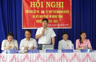 Hội đồng nhân dân huyện Gò Dầu đã tiếp nhận và xử lý 196 ý kiến bức xúc của người dân trong năm 2019