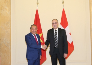 Phó Thủ tướng Thường trực hội đàm với Phó Tổng thống Liên bang Thuỵ Sĩ