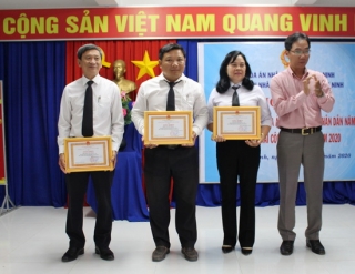 TAND TP. Tây Ninh tổng kết công tác Toà án và Hội thẩm nhân dân năm 2019