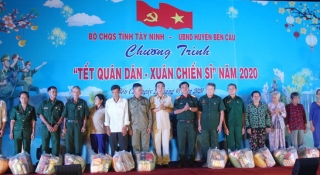 Bộ CHQS tỉnh tổ chức chương trình “Xuân chiến sĩ”
