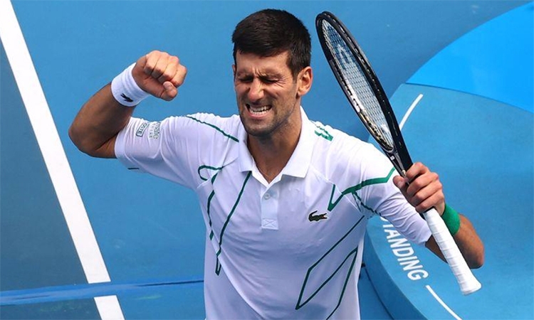 Djokovic lần thứ 11 vào tứ kết Australia Mở rộng