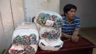 CATP.Tây Ninh: Bắt đối tượng vận chuyển pháo trái phép