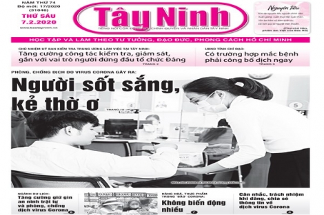 Điểm báo in Tây Ninh ngày 07.02.2020