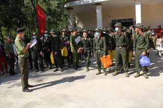 Công an Tây Ninh tiếp nhận 147 công dân nhập ngũ