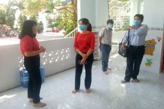 TP.Tây Ninh kiểm tra công tác phòng, chống dịch bệnh Covid-19 tại các trường học