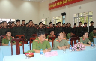 Khai giảng lớp huấn luyện chiến sĩ mới năm 2020