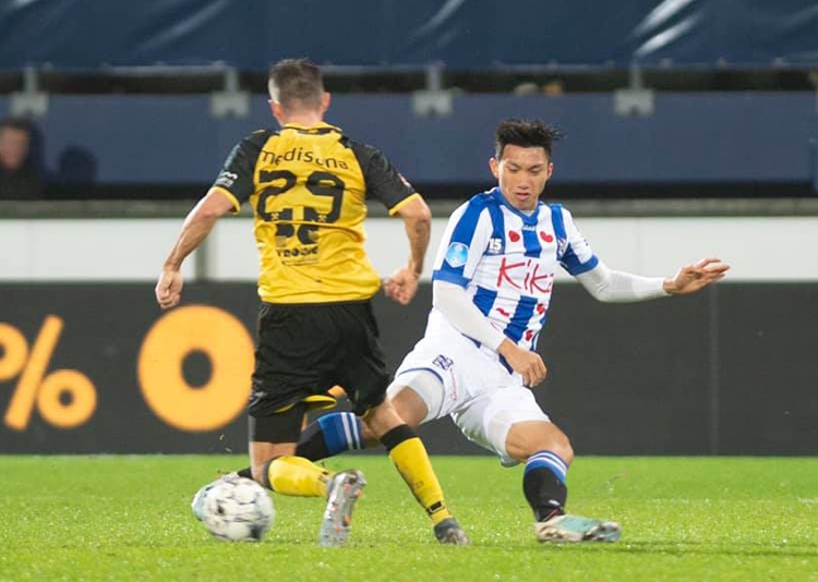 Văn Hậu toả sáng trong thắng lợi của đội trẻ Heerenveen