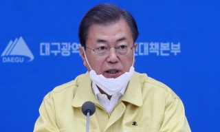 Tổng thống Hàn Quốc đối mặt thách thức từ Covid-19