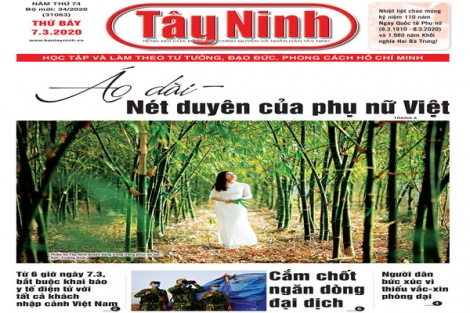 Điểm báo in Tây Ninh ngày 07.3.2020