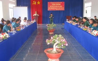 Tuổi trẻ LLVT huyện Tân Biên “Nói không với vi phạm pháp luật, kỷ luật”