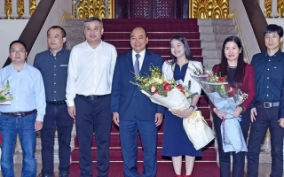 Thủ tướng Nguyễn Xuân Phúc tiếp lãnh đạo Tập đoàn Texhong Việt Nam