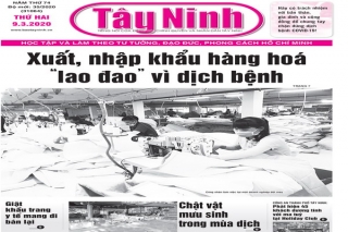 Điểm báo in Tây Ninh ngày 09.3.2020