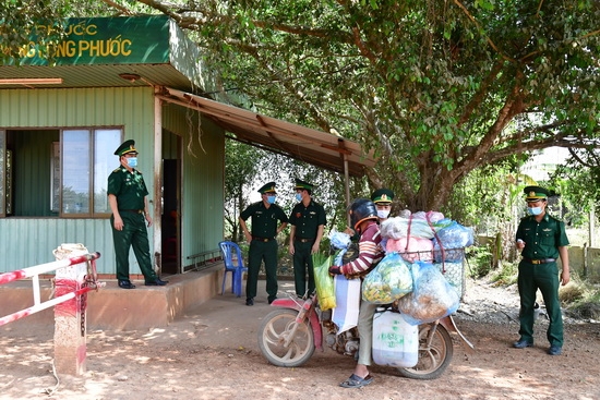 Kiểm tra công tác phòng dịch Covid 19 trên địa bàn Mộc Bài – Long Phước