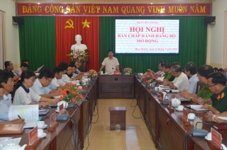 Hòa Thành: Hội nghị BCH Đảng bộ mở rộng