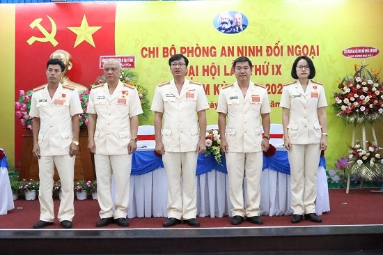 Tổ chức Đại hội chi bộ điểm tại Phòng An ninh đối ngoại, nhiệm kỳ 2020-2025