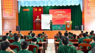 Biên phòng Tây Ninh giao nhiệm vụ cho lực lượng tăng cường lên biên giới chống dịch