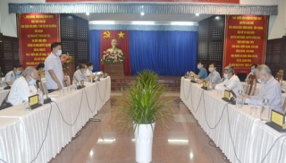 Đoàn công tác Bộ Y tế làm việc tại Tây Ninh