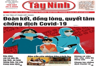 Điểm báo in Tây Ninh ngày 28.3.2020