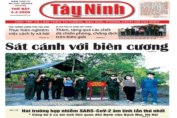 Điểm báo in Tây Ninh ngày 04.4.2020