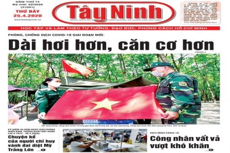 Điểm báo in Tây Ninh ngày 25.4.2020